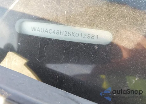 2005 Audi A4 1.8T z USA, uszkodzony, nr VIN WAUAC48H25K012981